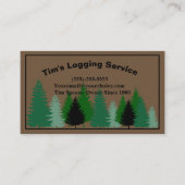 Logboekservice Visitekaartje (Voorkant)