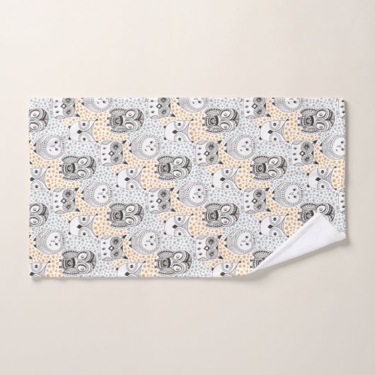 Logboekset patroonhanddoek bad handdoek (Handdoek)