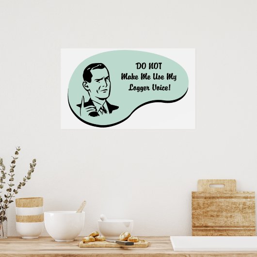 Logboekstem Poster (Keuken)