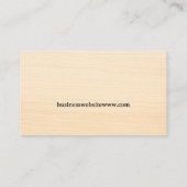 Logboekstructuur Saw Service Visitekaartje bijsnij (Achterkant)