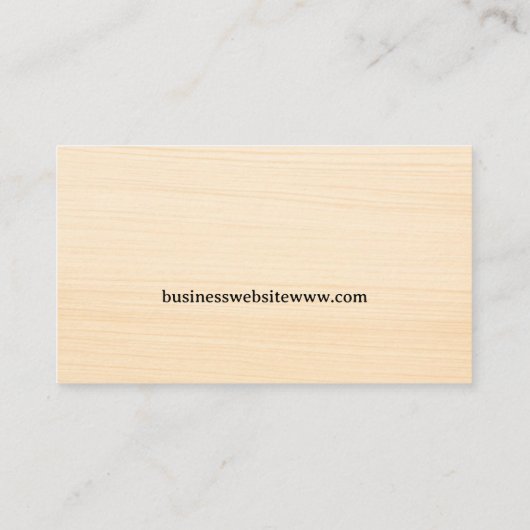 Logboekstructuur Saw Service Visitekaartje bijsnij (Achterkant)