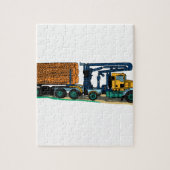 Logboekvrachtwagen Legpuzzel (Verticaal)