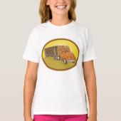 Logboekvrachtwagen T-Shirt (Voorkant)