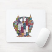 LogCabin Owl Muismat (Met muis)