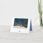 Logcabine Bedankkaart (Achterkant)