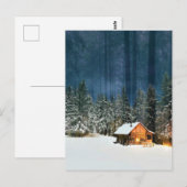 Logcabine Briefkaart (Voorkant / Achterkant)