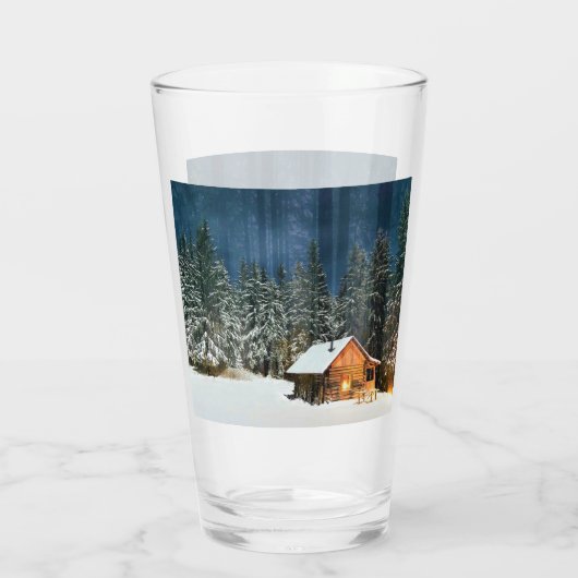 Logcabine Glas (Achterkant)