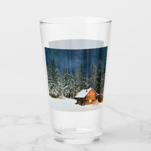 Logcabine Glas (Voorkant)