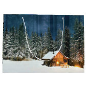 Logcabine Groot Cadeauzakje (Achterkant)