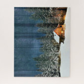 Logcabine Legpuzzel (Verticaal)