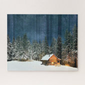 Logcabine Legpuzzel (Horizontaal)