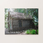 Logcabine Legpuzzel (Horizontaal)