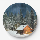 Logcabine Papieren Bordje (Voorkant)