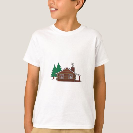 Logcabine T-shirt (Voorkant)