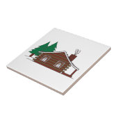 Logcabine Tegeltje (Zijkant)