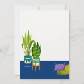 Logeerfeestje Kaart (Achterkant)