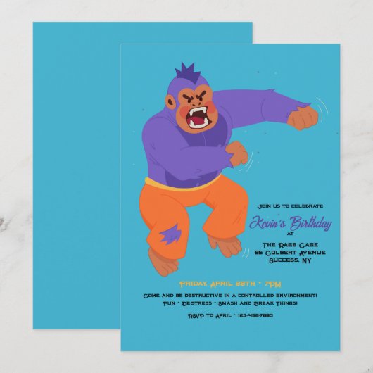 logeerkamer kaart (Voorkant / Achterkant)