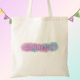 logeerploeg |  pastel partij gunst tote bag