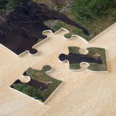 Logerende Olifanten Legpuzzel (Zijkant)