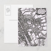 Loggan's kaart van Oxford, Western blad (Voorkant / Achterkant)