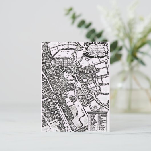 Loggan's kaart van Oxford, Western blad (Staand voorkant)