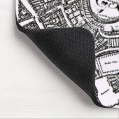 Loggan's kaart van Oxford, Western blad Muismat (Hoek)