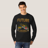 Loggen Toekomst Logger Lumberjack Hout Snijder Hou T-shirt