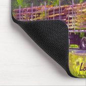 Loggen Truck Highway Rijden Art Mousepad Muismat (Hoek)