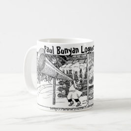 "Logger Breakfast, Paul Bunyan style" Koffiemok