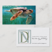 Loggerhead #2 minidruk visitekaartje (Voorkant / Achterkant)