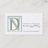 Loggerhead #2 minidruk visitekaartje (Achterkant)