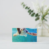 Loggerhead #4 Mini Print Visitekaartje (Staand voorkant)