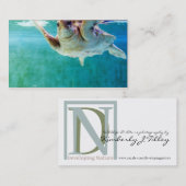 Loggerhead #5 Mini Print Visitekaartje (Voorkant / Achterkant)