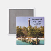 Loggerhead Key Light, Florida Magnet (Voorkant / Achterkant)