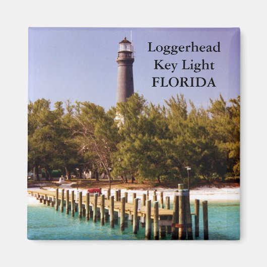 Loggerhead Key Light, Florida Magnet (Voorkant)