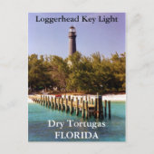Loggerhead Key Lighthouse, Briefkaart van Florida (Voorkant)