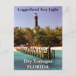 Loggerhead Key Lighthouse, Briefkaart van Florida