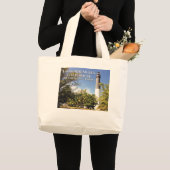 Loggerhead Key Lighthouse, Dry Tortugas Florida Grote Tote Bag (Voorkant (product))