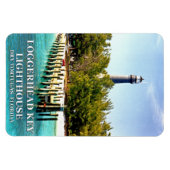Loggerhead Key Lighthouse, Dry Tortugas Florida Magneet (Horizontaal)