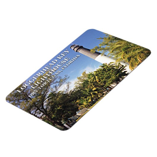Loggerhead Key Lighthouse, Dry Tortugas Florida Magneet (Linkerzijde)