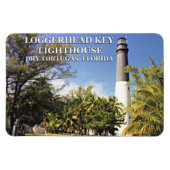 Loggerhead Key Lighthouse, Dry Tortugas Florida Magneet (Horizontaal)