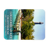 Loggerhead Key Lighthouse, Dry Tortugas Florida Magneet (Horizontaal)