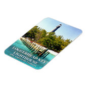 Loggerhead Key Lighthouse, Dry Tortugas Florida Magneet (Linkerzijde)