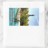 Loggerhead Key Lighthouse, Dry Tortugas Florida Rechthoekige Sticker (Tas)