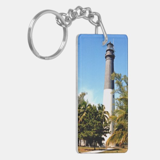 Loggerhead Key Lighthouse, Dry Tortugas Florida Sleutelhanger (Voorkant Links)