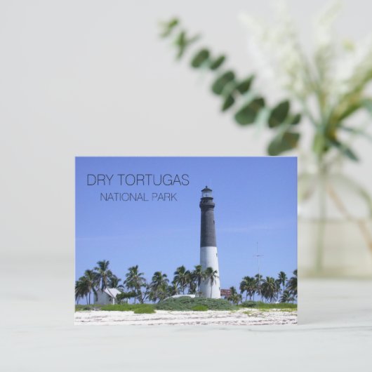 Loggerhead Key Lighthouse, Dry Tortugas NP Briefkaart (Staand voorkant)