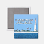 Loggerhead Key Lighthouse, Florida Magnet (Voorkant / Achterkant)