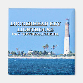 Loggerhead Key Lighthouse, Florida Magnet