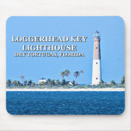 Loggerhead Key Lighthouse, Florida Mousepad Muismat
