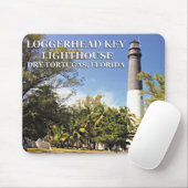 Loggerhead Key Lighthouse, Florida Mousepad Muismat (Met muis)